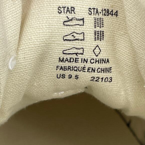 Taos Active Women's “Star” Canvas Sneakers Charcoal NIB Sz. 9.5M ** Runs Small** - Picture 8 of 13